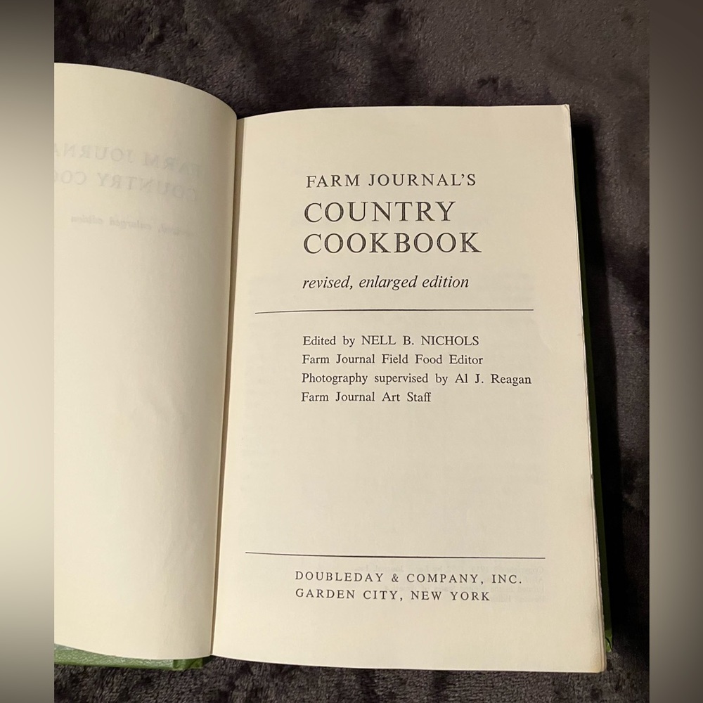 Farm Journal’s Country Vintage Cookbook